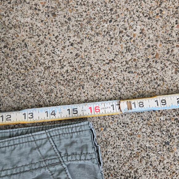 Vtg Y2k ANTHROPOLOGIE Plain Earthtone Multipocket Surplus Cargo Pants Sz 29 - Picture 6 of 7